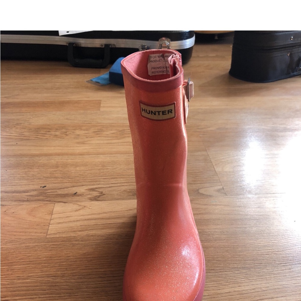 Hunter Pink Rain Boots - Picture 4 of 7